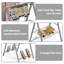 Metal Foldable Gullwing Drying Rack