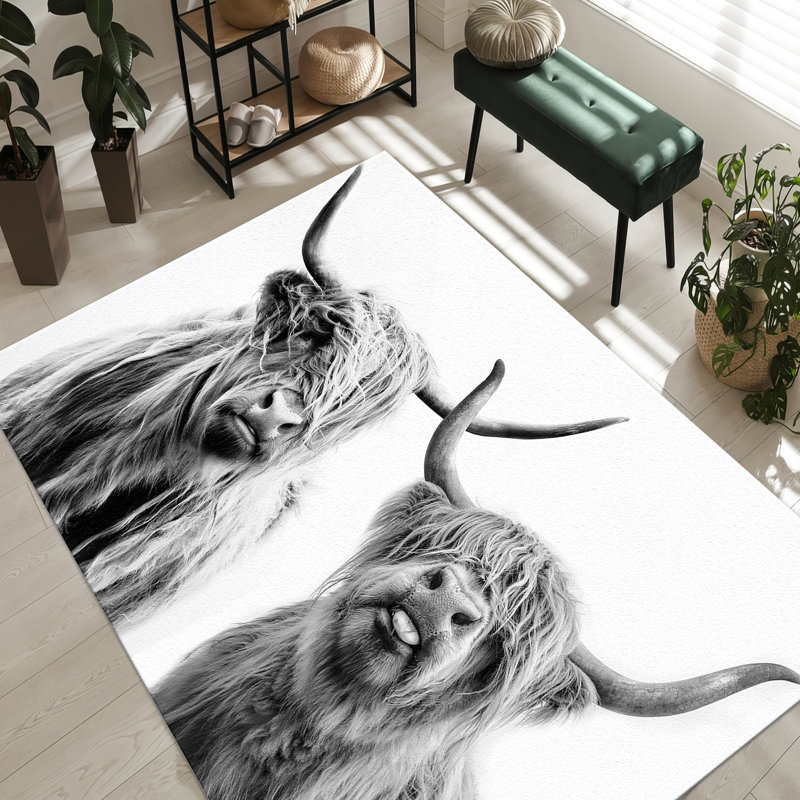 Non-Woven Thin Type Printed Rug with Intricate Geometric Design and Soft Color Palette Ideal for Enhancing the Aesthetic Appeal of Your Living Room or Bedroom