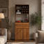 Armoire à vin de cuisine, armoire de rangement multifonctionnelle