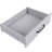 Classic Kitchen Island In Grey, With Trash Can, Drop Leaf, Spice Rack, Towel Removable Shelves Grey Multipurpose Drawer, Cabinet, Shelf, Mobile And Stationary Option-2069754623