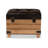 Gadberry Faux Leather Ottoman