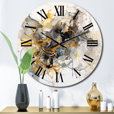 Iklim - Abstract Shapes Wall Clock