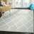 Krystyna Geometric Handmade Tufted Wool Mint Area Rug-21773930