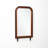 43.3'' H Solid Wood Rectangle Wall Mirror with Rounded Corners