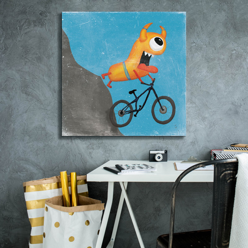 «Xtreme Monsters I» par Sarah Adams, H 26 po x l 26 po x P 1,5 po