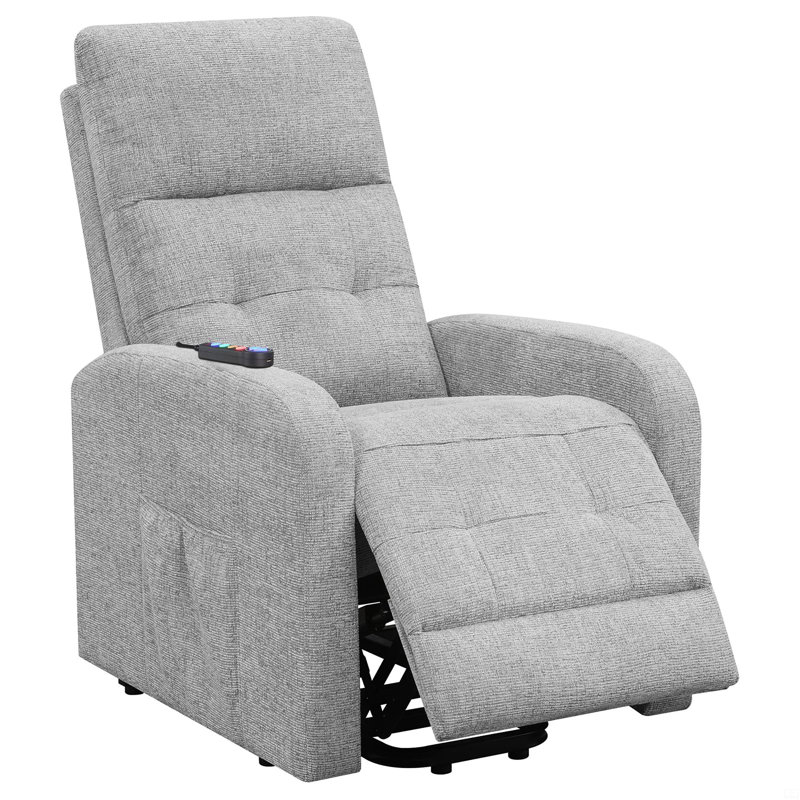 Fauteuil inclinable capitonné