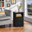 Laverriere 40cm W Manufactured Wood Bedside Table-852752888