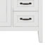 Meuble-lavabo sur pied 36 po avec lavabo 36 po, armoire de salle de bain autoportante à 3 tiroirs, meuble-lavabo moderne en bois massif