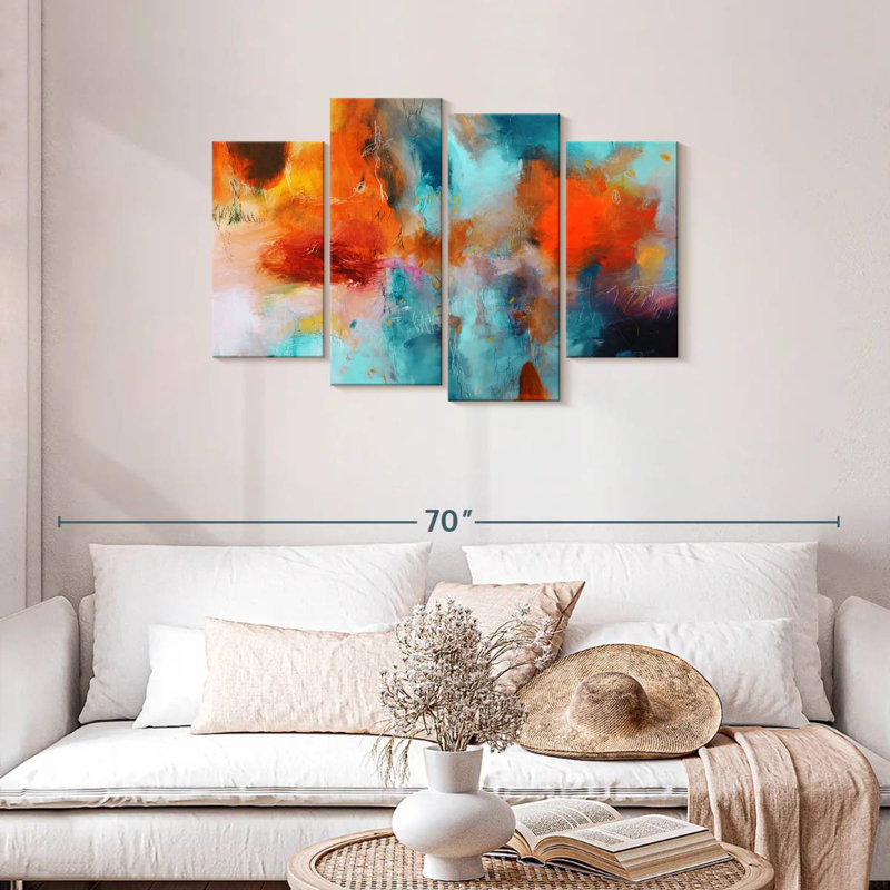 Avery coloré abstrait X