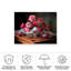 Nature morte avec roses et baies sur toile par Tatyana Skorokhod-1935770676