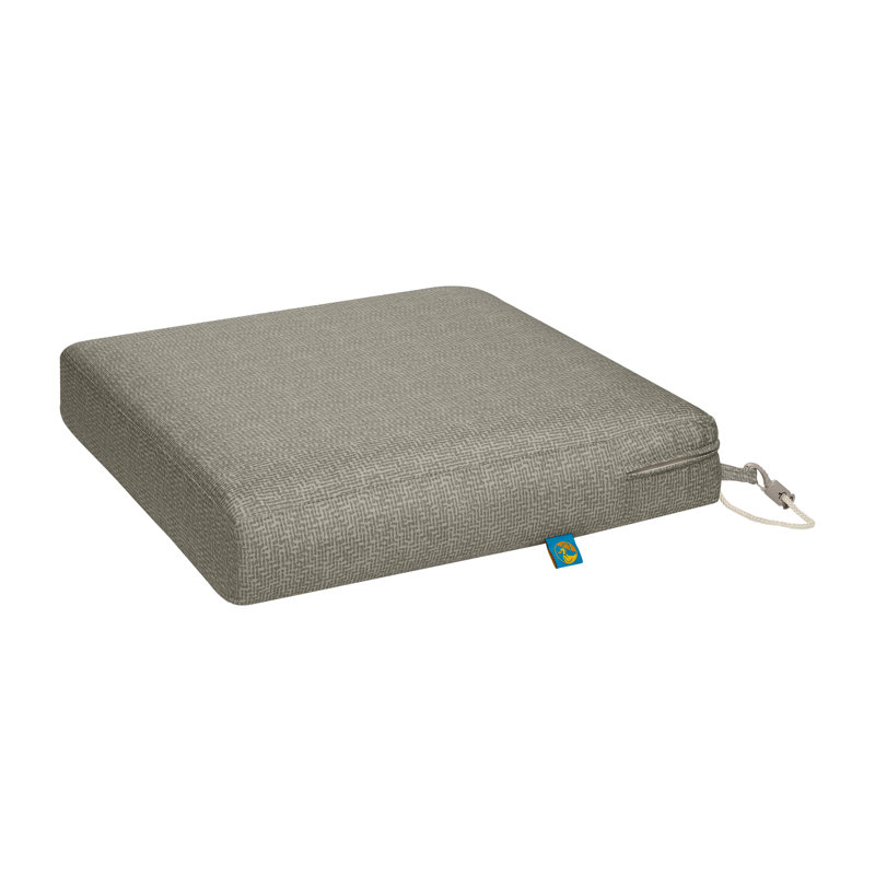 Coussin de siège d'extérieur Weekend, Roche Moon, H 3 po x l 21 po x P 9 po