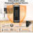 PTC Space Heater with Thermostat, Oscillation, and Timer, 16 Inch Portable-111151361