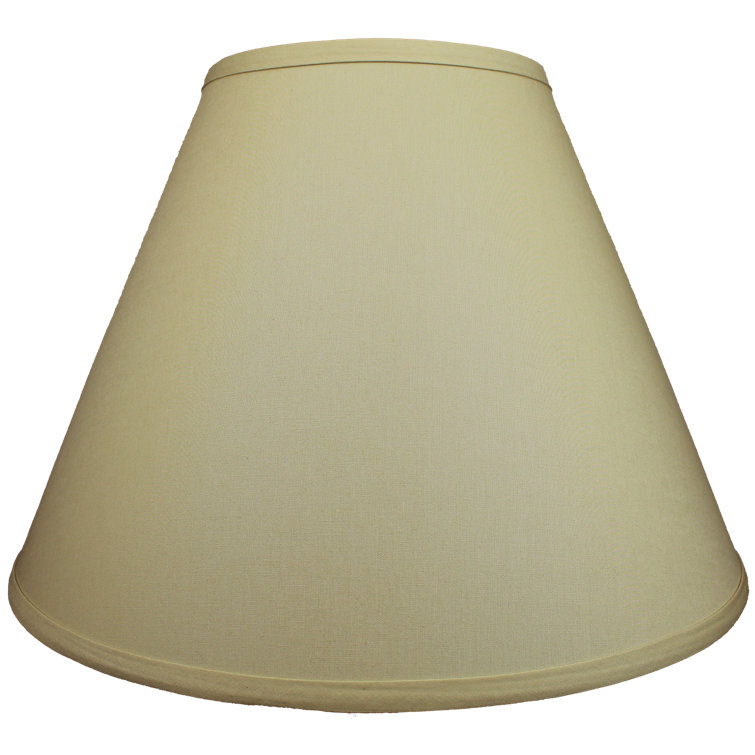12" H x 18" W Empire Lamp Shade - (Spider Attachment) in Linen