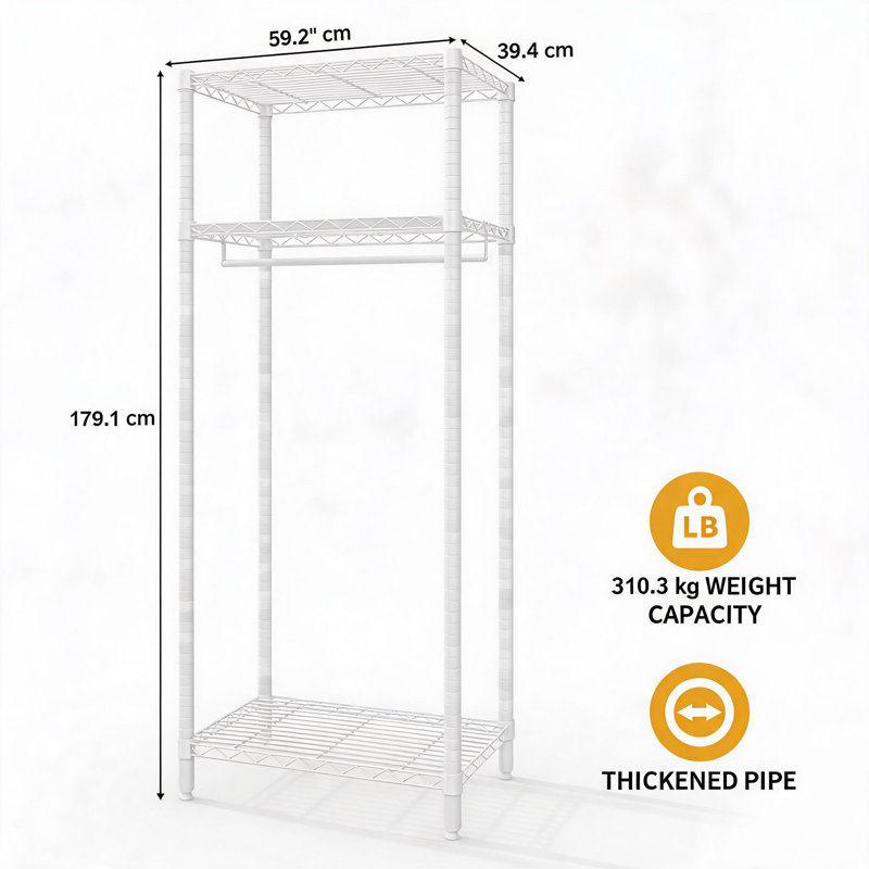 60 cm Clothes Rack