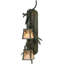 Luminaire à cloison d'extérieur 2 lumières
