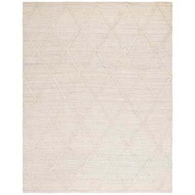 Martha Stewart Hand Woven Jute Geometric Rug