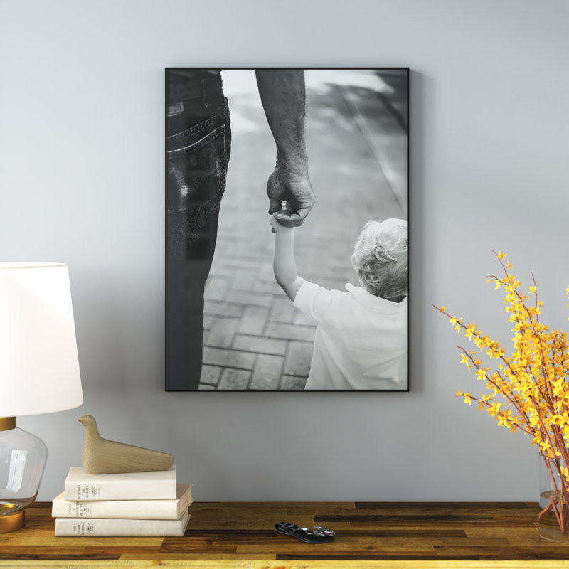 Ayden Metal Poster Picture Frame  with Real Glass, Black, 18.46" H x 24.49" W x 0.83" D
