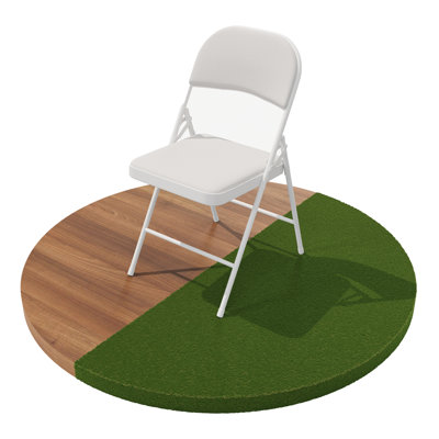 Padded Fabric Padded Folding Chair