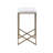 Backless Upholstered Counter Stool