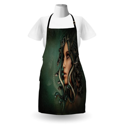 No Pattern Bib Apron
