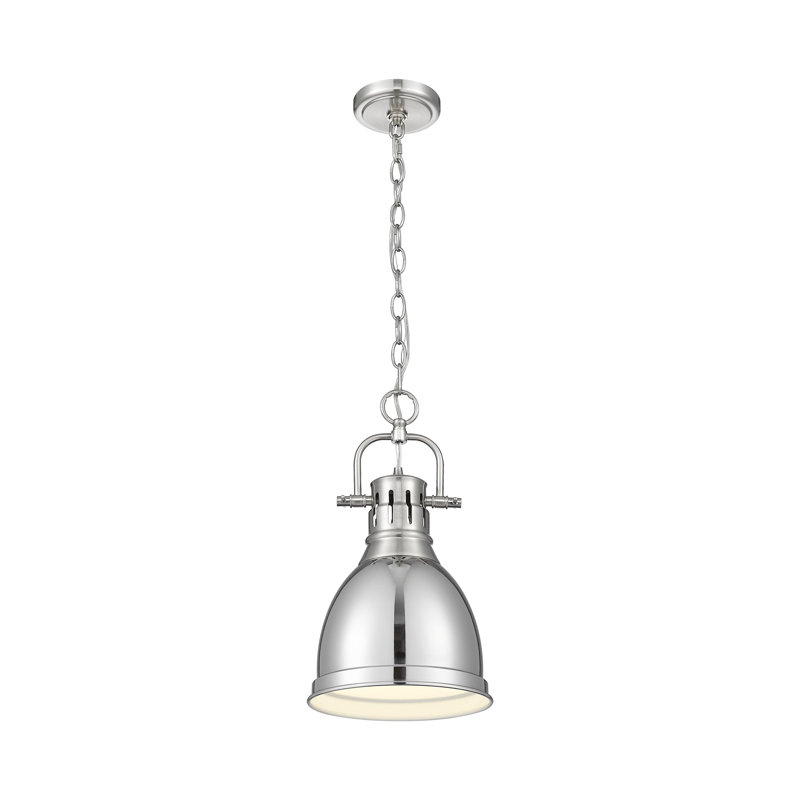 Alethia 1 - Light Pendant, Pewter, Chrome