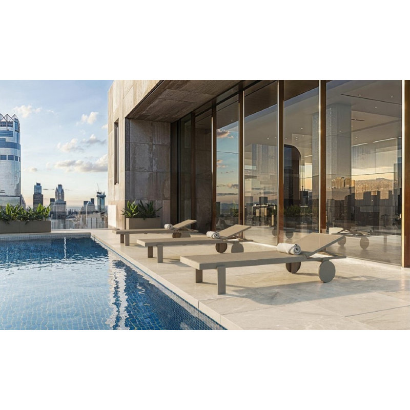 Gatsby Sun Lounger, Ecru