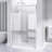 46.5 In. -48 In. W × 72 In. H Sliding Shower With 1/5" Thick Clear Tempered Glass | Stainless Steel Handle-121018405