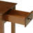 Bertie Walnut Finish Accent Table