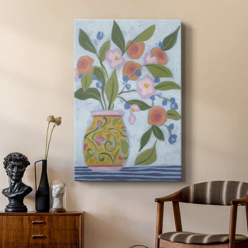 Bouquet Vibes I - Gallery Cavas, H 27 po x l 18 po
