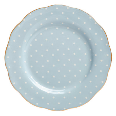 Assiette à salade en porcelaine tendre de 8 po Royal Albert