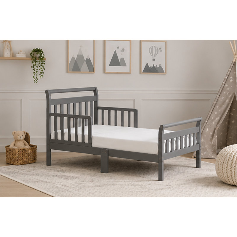Lit pour tout-petits Broadi, Gris