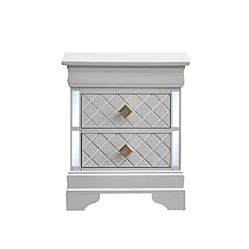 Nightstand Bedside Table With Drawer