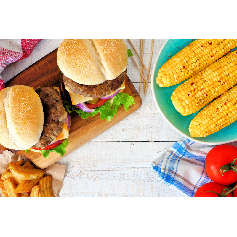 Picnic Scene by Jenifoto - Wrapped Canvas Print, 30cm H x 46cm W x 3.8cm D