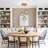 Emiliani Modern Pendant Light With Globe Glass Shade-1861199158