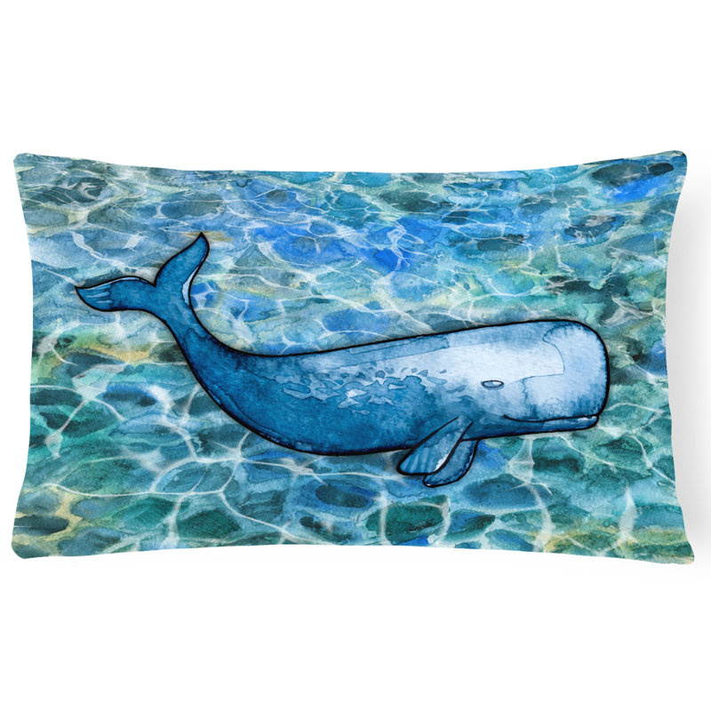 Sperm Whale Cachalot Lumbar Pillow