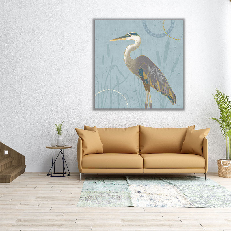 «By the Shore III», reproduction d'art sur toile, H 30 po x l 30 po