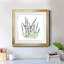 Lavande botanique I - peinture encadrée-528708043-528708042