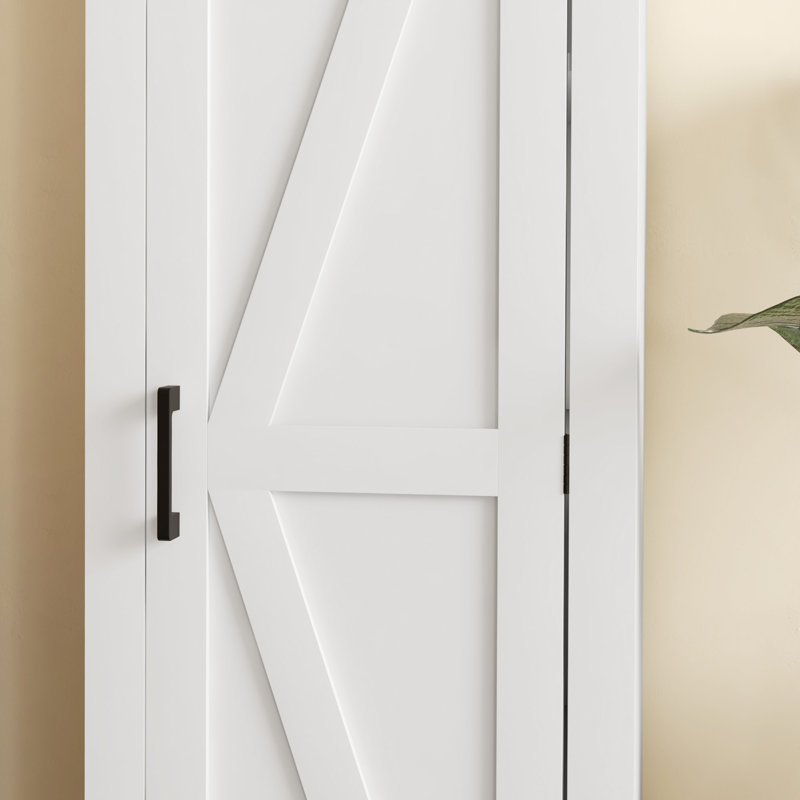 Sheliyah 47.2'' Kitchen Pantry,wood, White