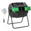 Steel, Polypropylene Plastic Tumbler Composter