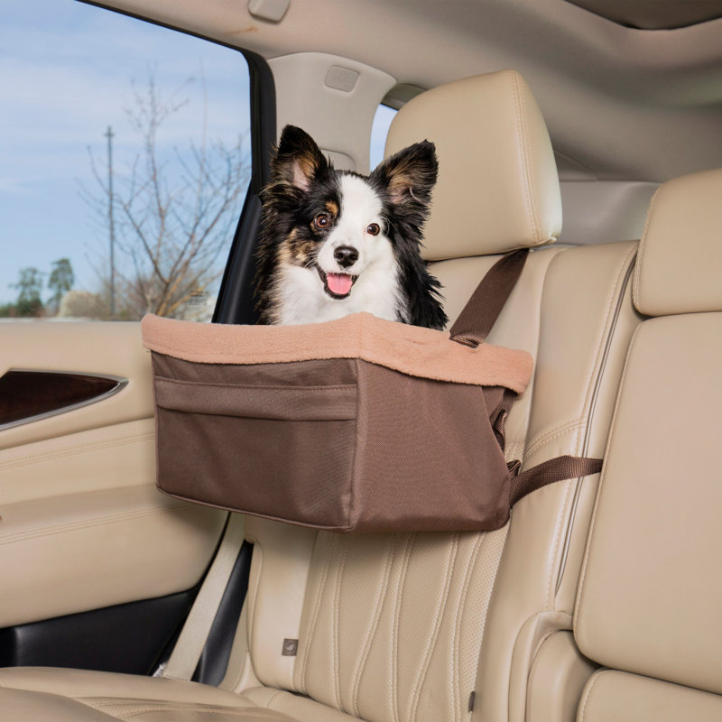 PetSafe Happy Ride Booster Seat, Up to 18 lb, Large (8" H x 13" W x 16" D)