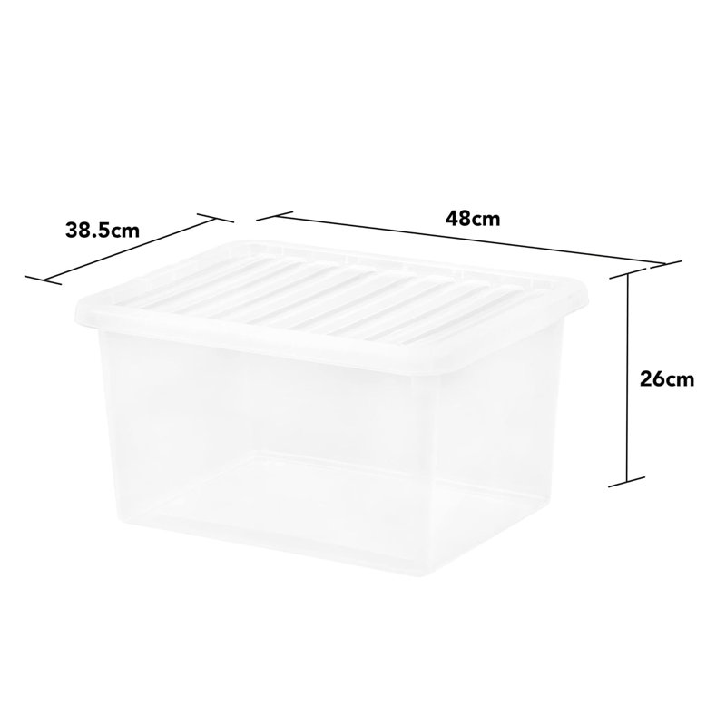 Metro Lane Plastic Decorative Bin