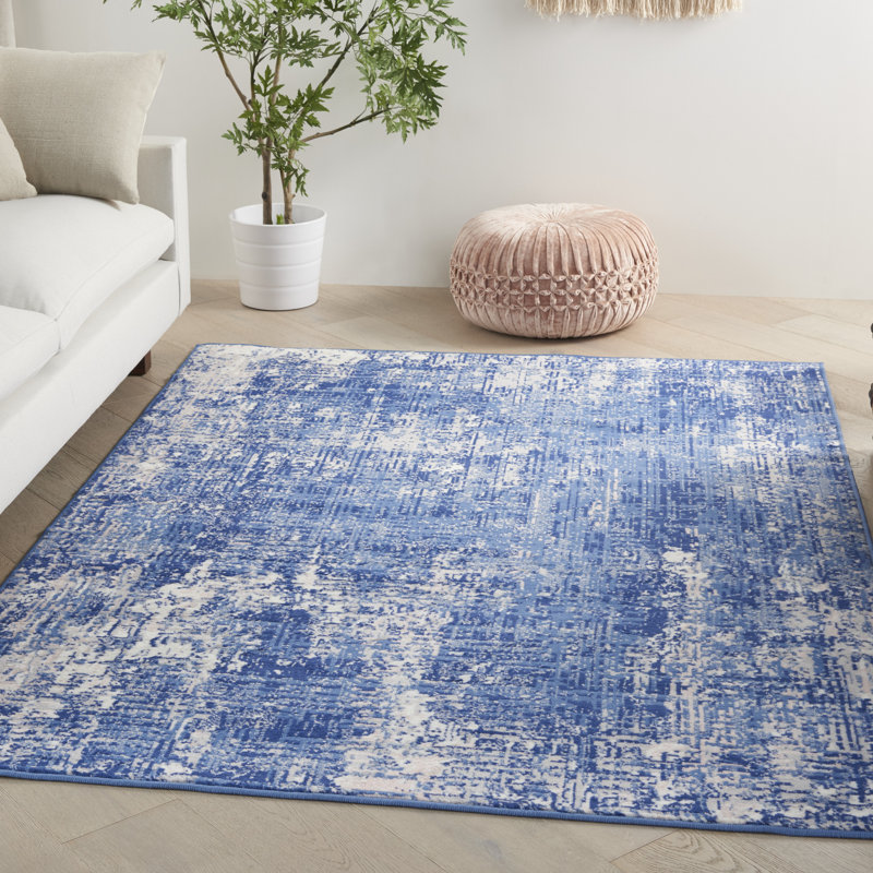 Abstract Indoor Rug, Rectangle 5' x 7'
