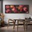 «Vintage Rose Bouquet Art», impression sur toile encadrée-79568943-79570911