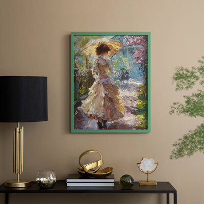 «WOMEN Series DCCXLIV», reproduction encadrée - bois massif