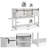  Console Table With Sliding Barn Door