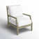 Chaise longue d'extérieur en teck Haley
