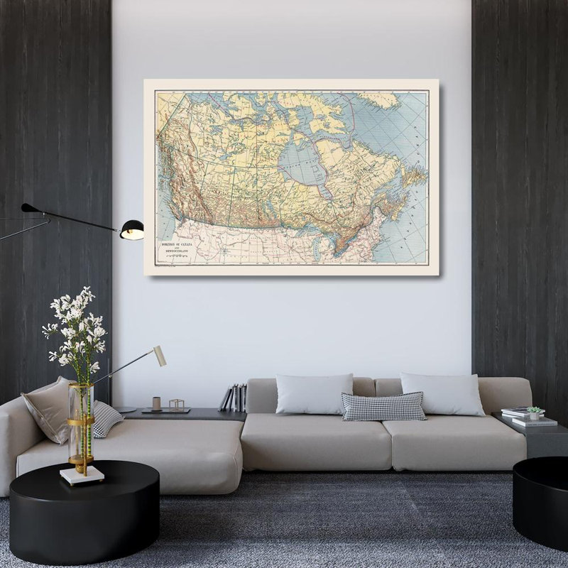 Art sur toile tendue Trent Austin Design® Reynold, Terre-Neuve, Canada, Reynold, H 33 po x l 48 po