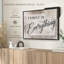 «Family Is Everything Quote», reproduction sur toile-1242580727