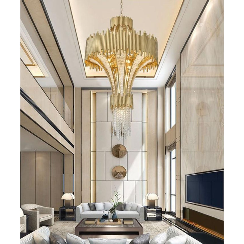 Brassfield 14 - Light Crystal Chandelier