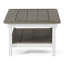Table basse 44 po x 27 po, blanche-130714200